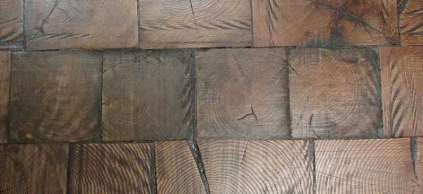 End Grain Wood Tiles