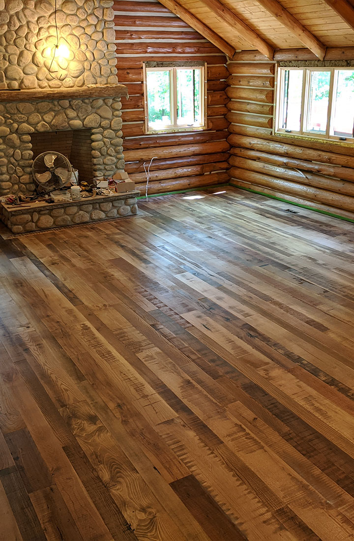 Refinishing Wooden Floor